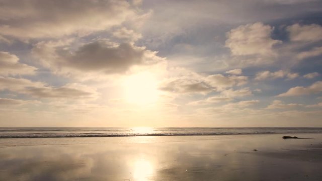 Time-Lapse: Sunset at Beach