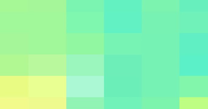 pastel colored background with strongly pixelated mosaic. pixel patterns that move on a white plane create a 90s animated background
