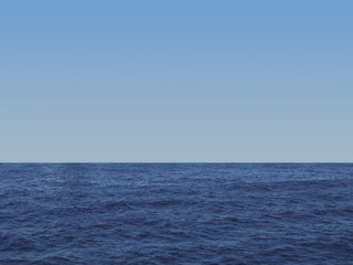 Obraz premium Marine landscape. The sea, the sky.
