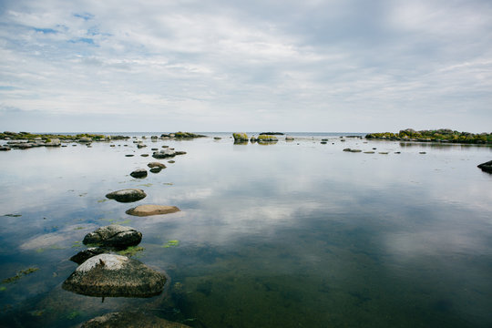 Stepping Stones into the oceon