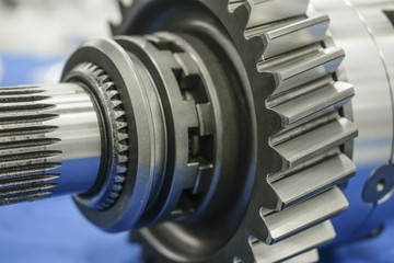 Fototapeta premium Gear wheels close up