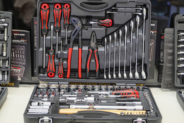 Set of the professional tools