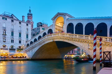 Keuken foto achterwand Rialtobrug Rialtobrug in Venetië