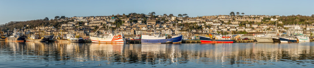 Fototapeta na wymiar Newlyn Fishing Fleet, Cornwall