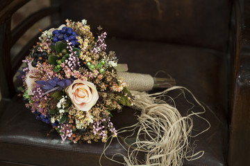 Vintage bridal bouquet

