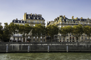 Naklejka na ściany i meble Paris rio Sena