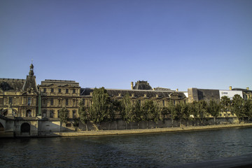 Fototapeta na wymiar Paris rio Sena