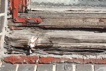 Alter Fensterrahmen aus Holz
