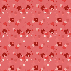 Seamless background pattern with colored varied squares.