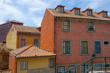 Fototapeta na wymiar View of downtown at daytime, Porto, Portugal