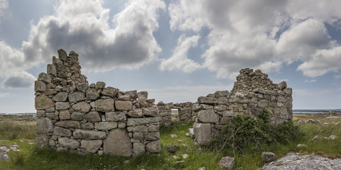 Zerfallenes Haus in Irland - Galway