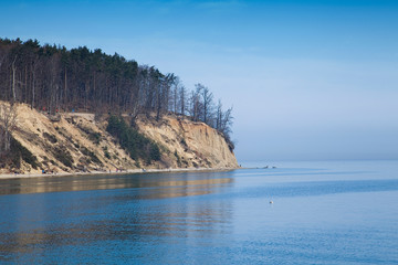 Gdynia orłowo klify morze bałtyckie © Dariusz