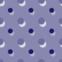 Seamless background pattern with various colored circles.