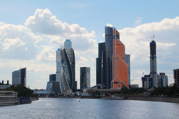 Fototapeta premium Moscow-City business center, Russia