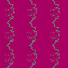 Fototapeta premium Seamless pattern background of multicolored lines with scribbler.