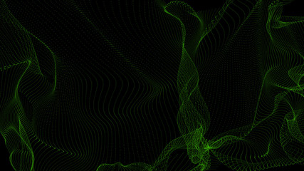 Colorful background of flowing fabric. Smooth and soft.