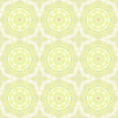 Seamless pattern background with multi-colored wavy lines.