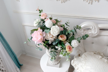 Decoration artificial flower arrangement modern bouquet wedding