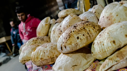 Etale de pain au Caire