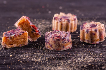 Chocolates with a lavender, handmade