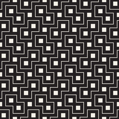 Vector seamless pattern. Modern stylish abstract texture. Repeating geometric tiles..