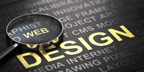 Web Design Background. Internet Communication