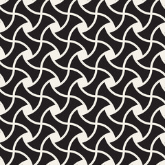 Vector seamless pattern. Modern stylish abstract texture. Repeating geometric tiles..