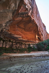 Towering, Canyon Walls in Coyote Gulch, Escalante and Glen Canyon National Monuments
