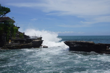 Tanah Lot Temple in Bali, Indonesia