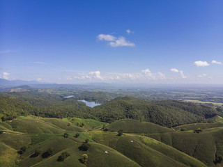 Corn industry on the Mountain in Thailand.