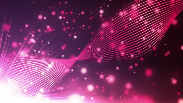 Pink Particles Wave