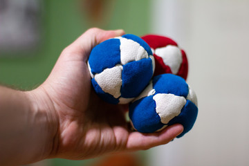 handmade juggling props