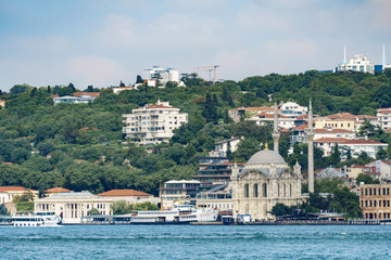 Ortakoy Mosque on the banks of the Bosphorus, Istanbul