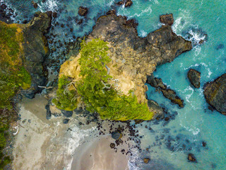 California Beach aerial view 1