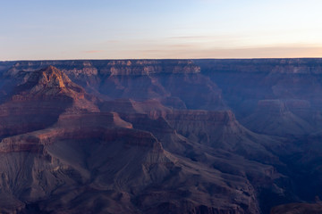 Fototapeta na wymiar Grand Canyon views from the South Rim