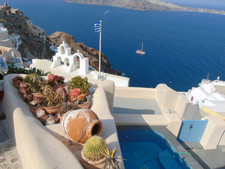 art decor of Oia