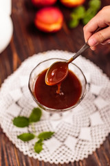 Homemade boiled condensed milk