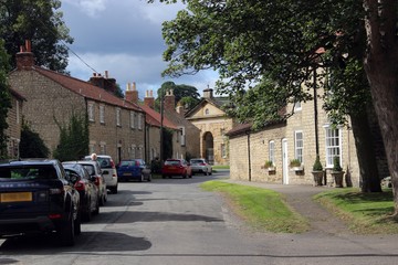 Church Street, Hovingham, North Yorkshire, looking south.
