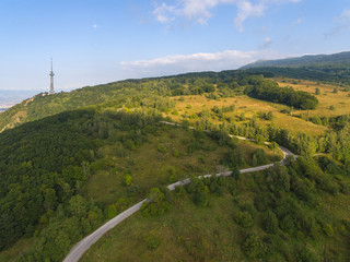 Obraz premium TV Tower in Mountain