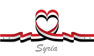 syria love flag
