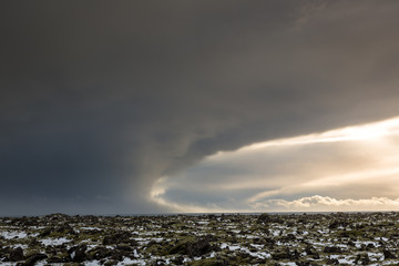 Nach dem Sturm - Island im Winter