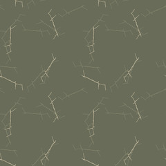 UFO military camouflage seamless pattern in in different shades of green and beige colors