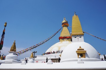 Boudhanath stupa in Kathmandu