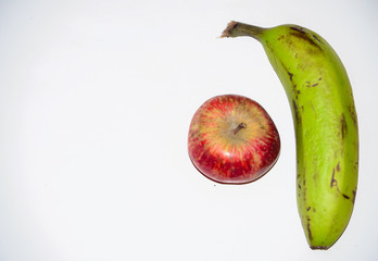 Apple and Banana for Healthy Lifestyle