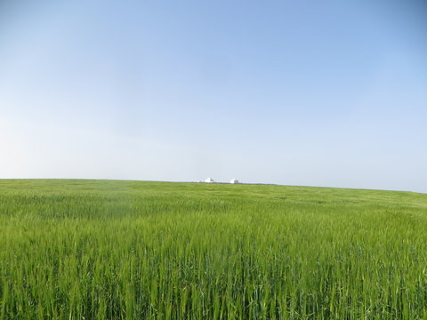 A mausoleum on the outskirts of the city of Settat Morocco