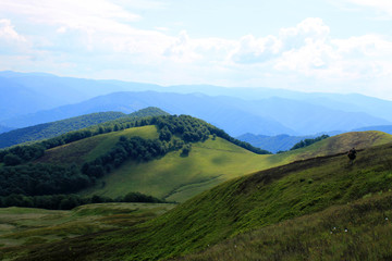 Mountain valleys Krasna