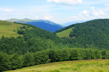 Fototapeta premium Mountain valleys Krasna