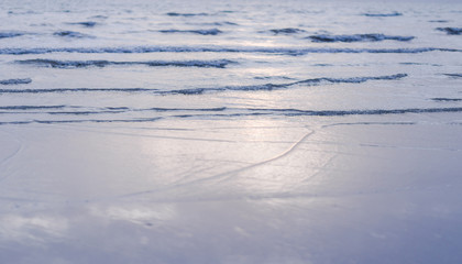 abstract of sea in cool tone for background