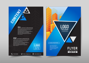 Vector  annual report leaflet Brochure Flyer template A4 size design.
Modern style for book cover magazine layout design, Abstract geometric background, presentation templates