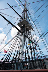 Obraz premium USS Constitution Boston Massacusetts